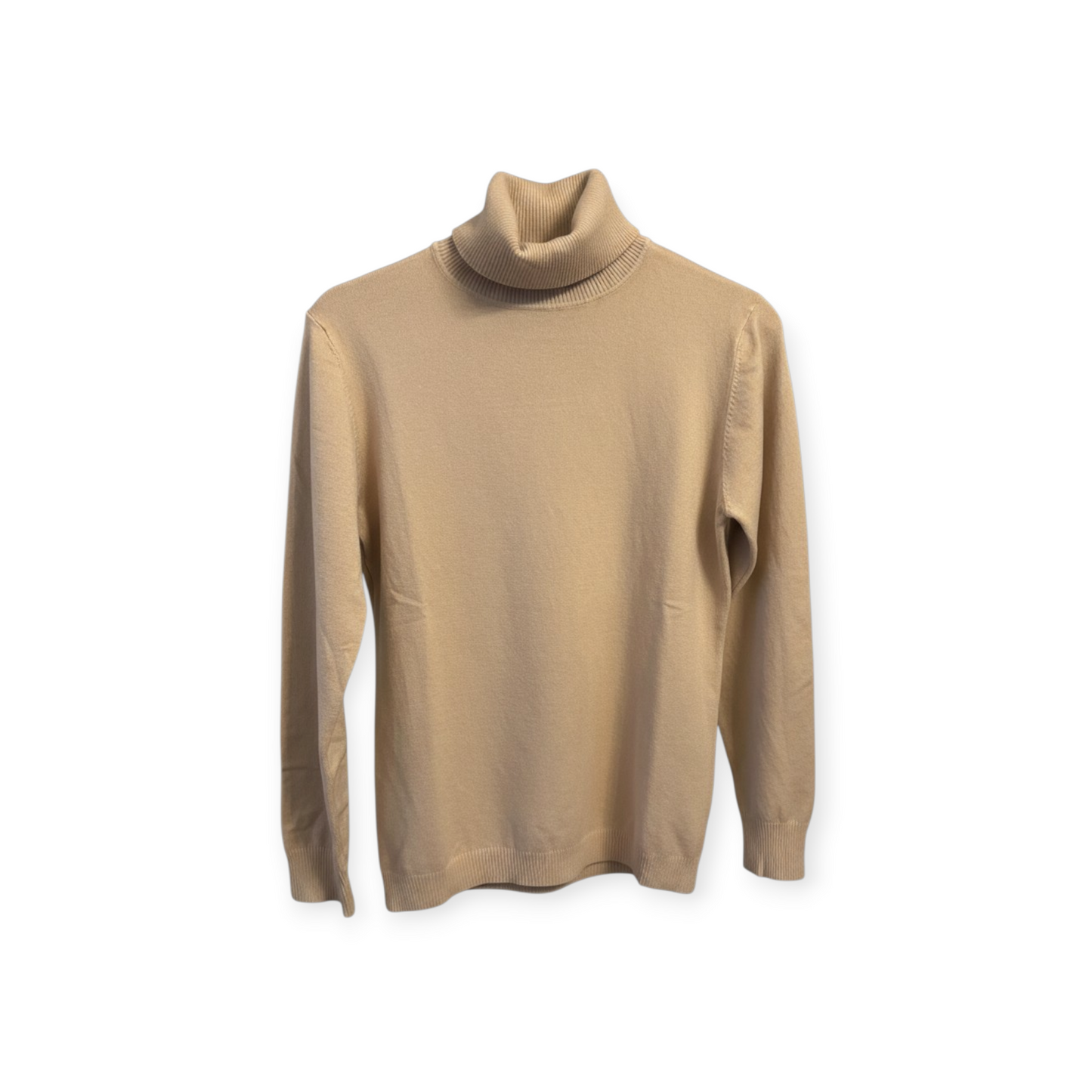 Jemný rolákový svetr béžový