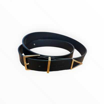 Minimalistický kožený pásek